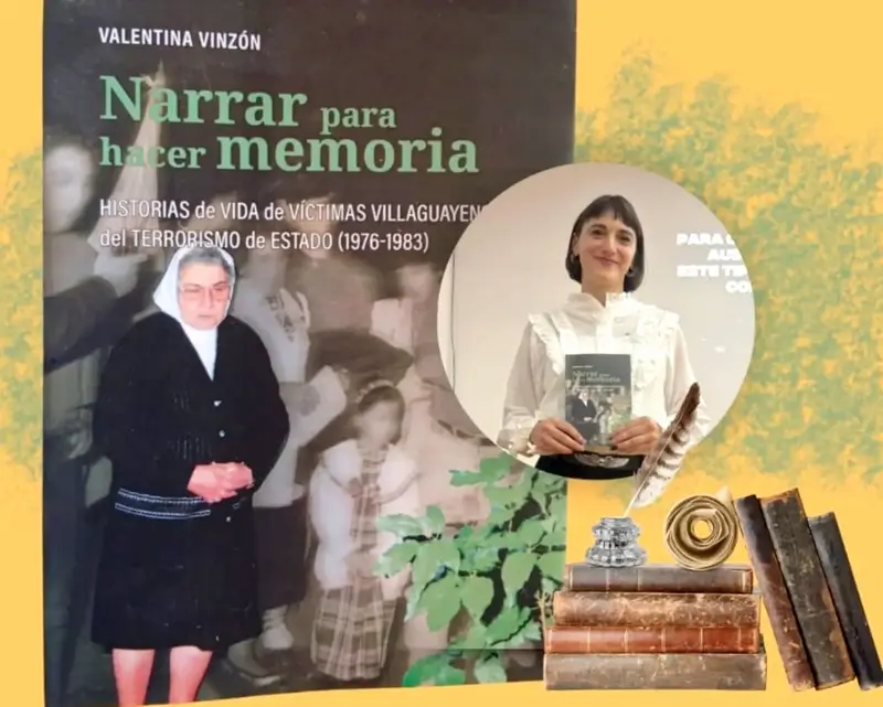 Valentina Vinz�n presentar� el libro, Narrar para hacer Memoria, en Col�n