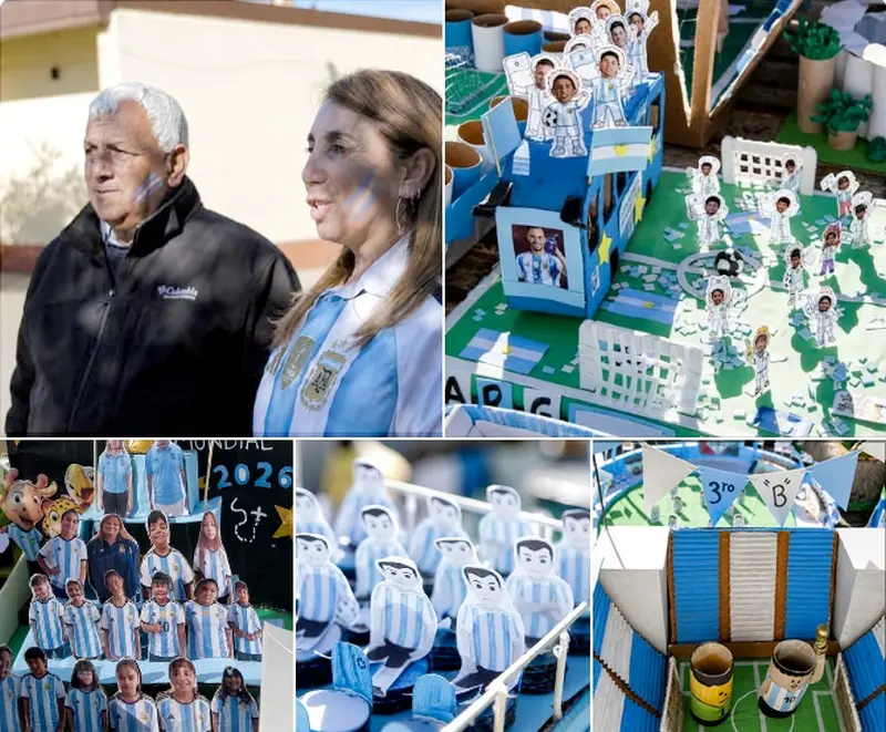 Gran participaci�n en el Concurso La Maqueta de la Scaloneta en Dom�nguez