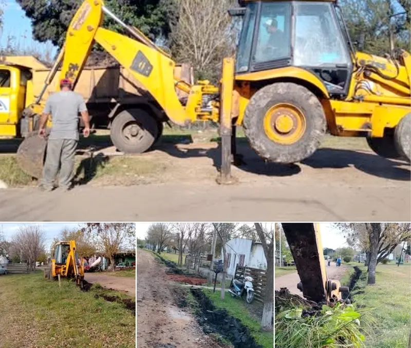Comuna de Paso de la Laguna realiz� cambios de tubos de alcantarilla