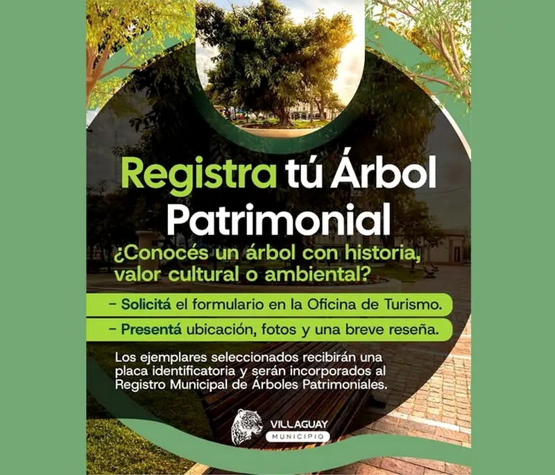 Convocatoria para integrar el Registro Municipal de �rboles Patrimoniales