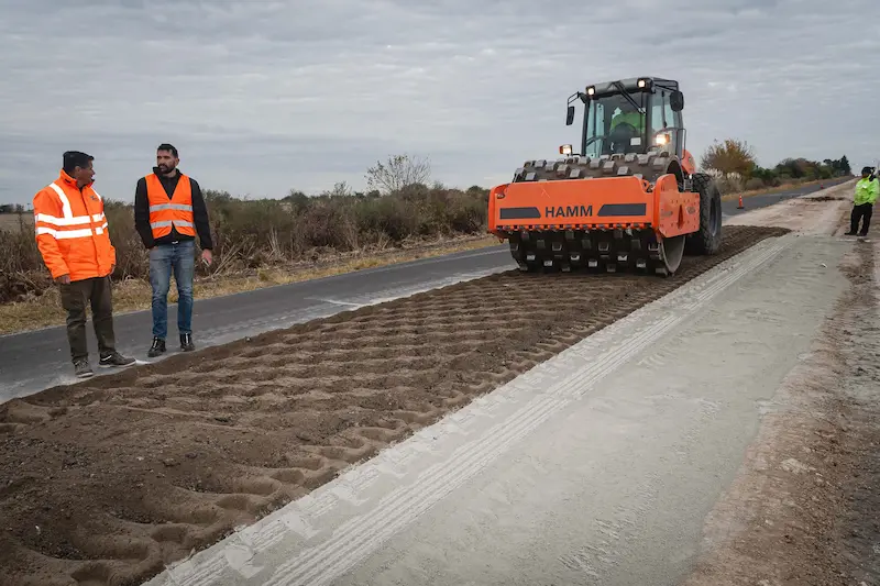 La rehabilitaci�n de la ruta provincial 10 alcanza un 84 por ciento 