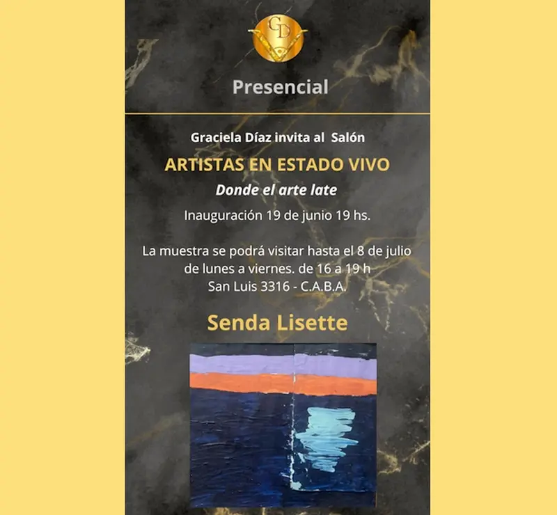 Senda Lisette expone en la CABA