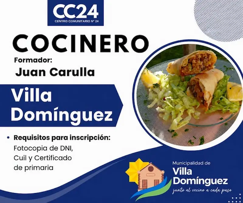 Nueva capacitación gratuita en Villa Domínguez