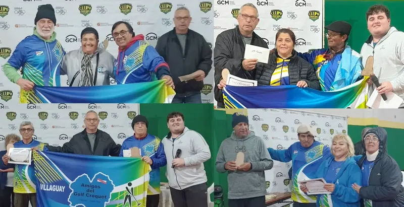 Amigos del Golf Croquet Villaguay integraron los podios en General Campos