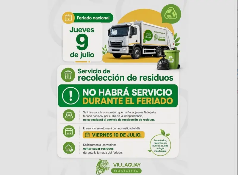 Servicio de recolecci�n de residuos