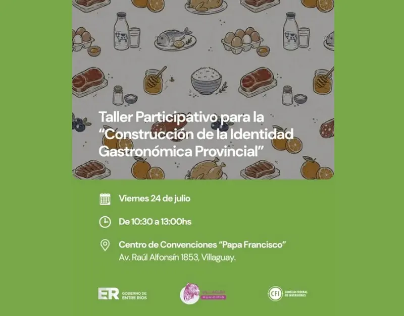 Encuentro participativo para la construcción de la identidad gastronómica de Entre Ríos