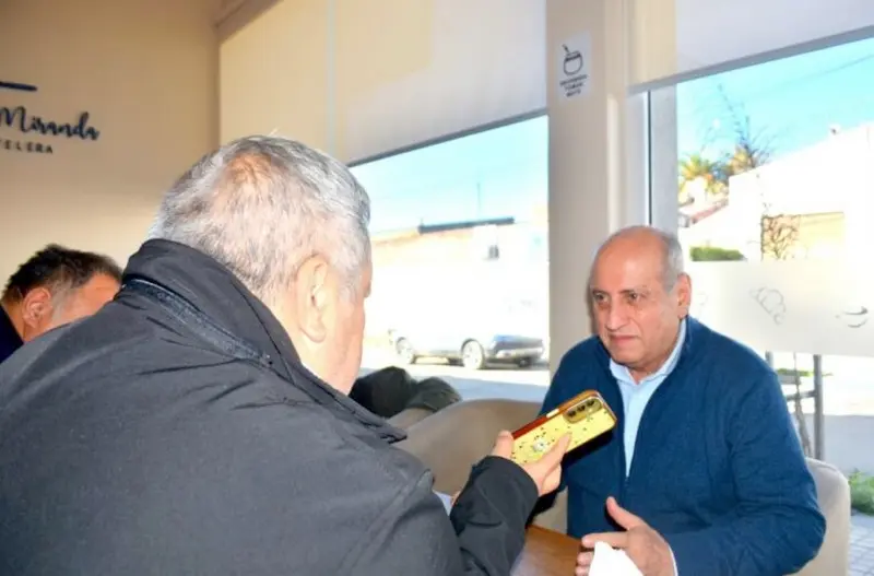 Daniel Rossi, candidato a gobernador por Hacer Futuro Entre R�os, visit� Villaguay