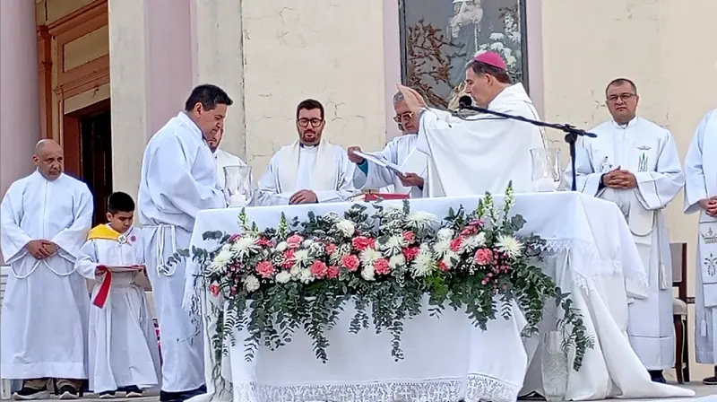 Conmovedora e imponente celebraci�n de Santa Rosa de Lima en Villaguay