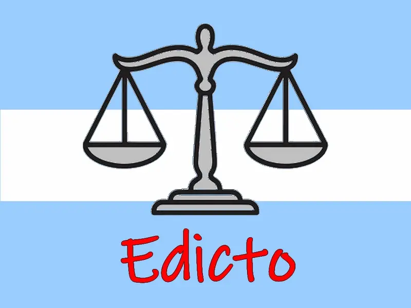 EDICTO