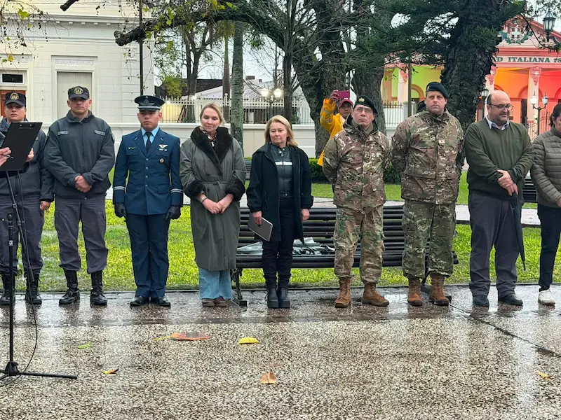 Villaguay rindi� homenaje al Gral. Jos� de San Martin