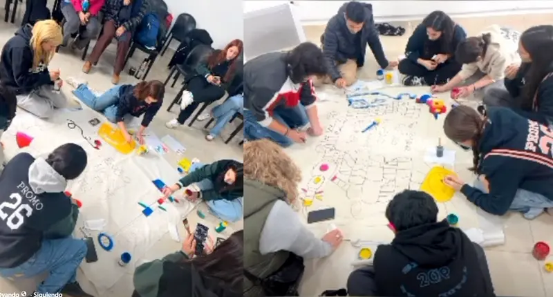 Se realiz� la jornada Creando historias con arte en la escuela Elsa Ovando