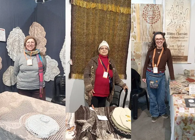 Artesanas de Villaguay y Dom�nguez en la 19� Feria Nacional Berazategui Artesan�as