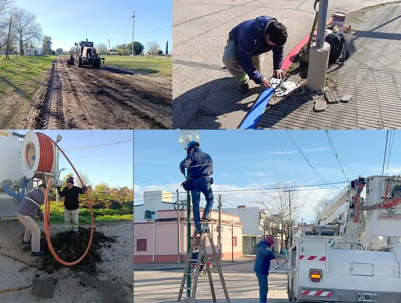 Trabajos de mantenimiento y mejoras en distintos sectores de la ciudad del d�a viernes