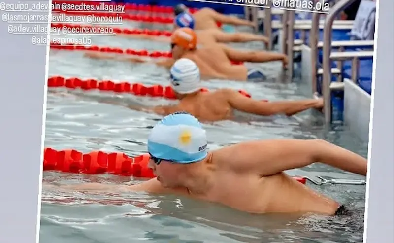 Pedro Issler rompi� otra marca mundial en aguas g�lidas en el Winter Swimming World Cup 2026 � Santa Cruz - El Calafate