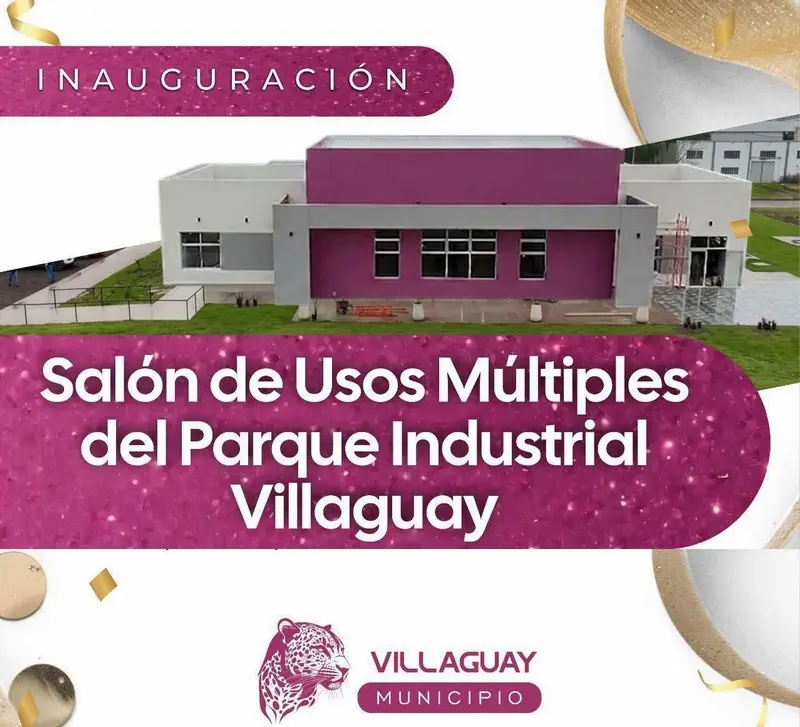 Se inaugura el nuevo sal�n de Usos M�ltiples del Parque Industrial Villaguay