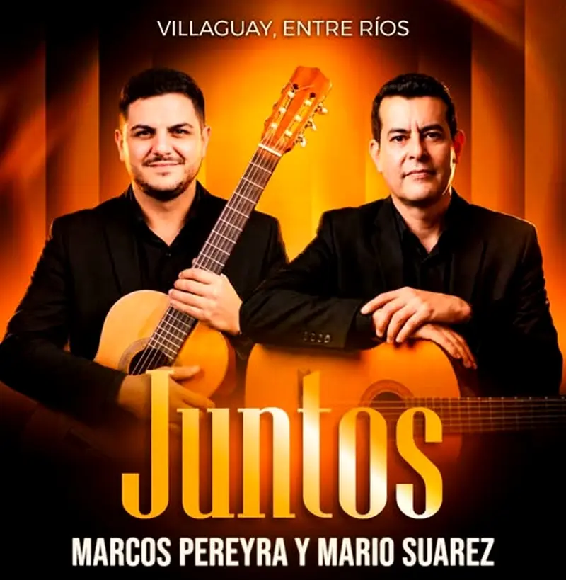 Marcos Pereyra y Mario Su�rez Juntos en Sociedad italiana de Villaguay