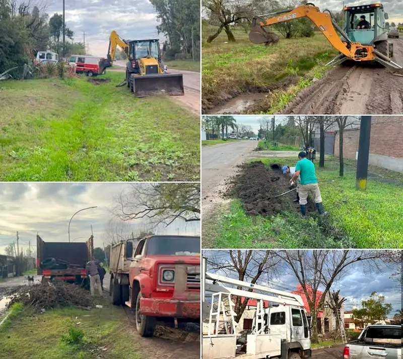 La Municipalidad de Villaguay contin�a con tareas de mantenimiento y servicios en distintos sectores de la ciudad