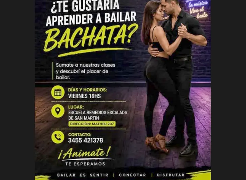 Animate a bailar Bachata