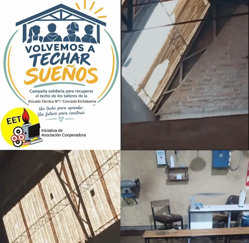 Todos con la Escuela T�cnica: Campa�a volvemos a techar sue�os