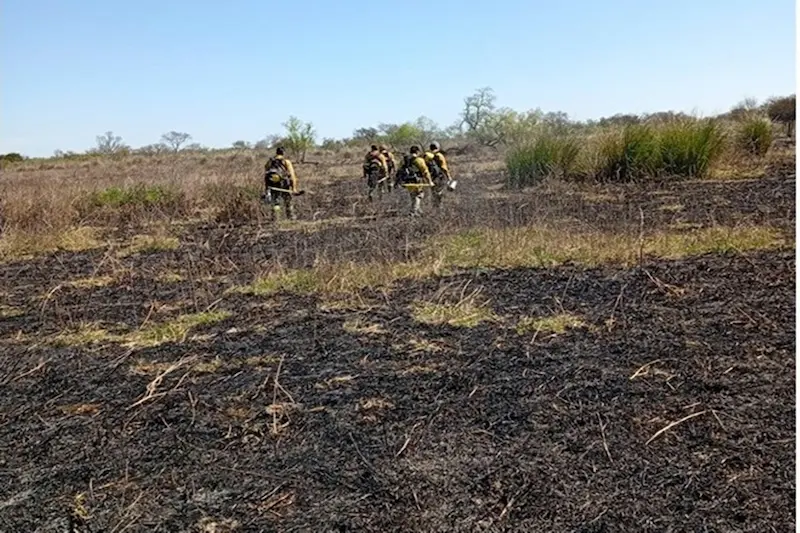 Se despleg� un operativo de monitoreo y control por incendios forestales en el ejido de Victoria