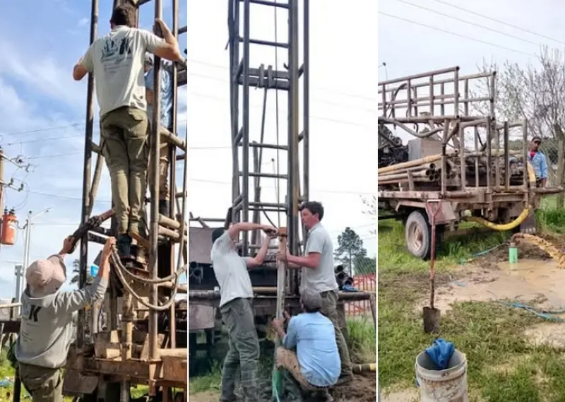 Comuna de Paso de la Laguna: Nueva perforaci�n para abastecimiento de agua potable