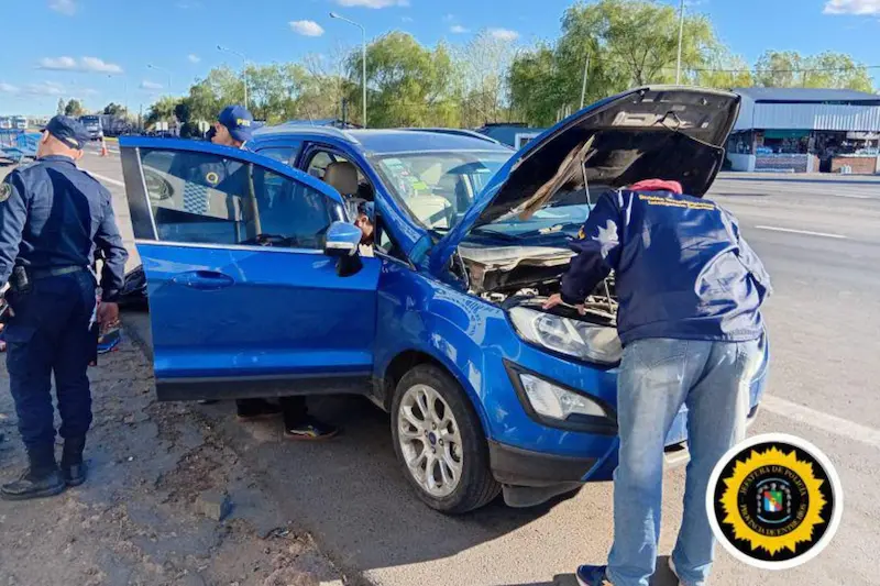 Secuestraron m�s de un kilo de coca�na en el puesto de control vial Brazo Largo