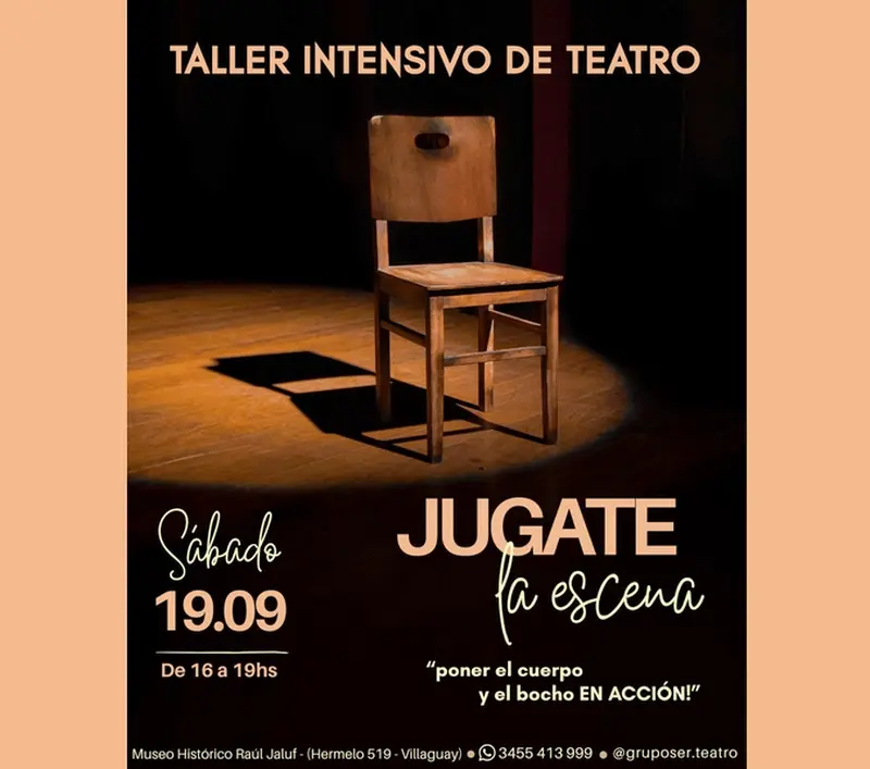 Taller intensivo de teatro: Exploraci�n esc�nica, cuerpo y creatividad en acci�n