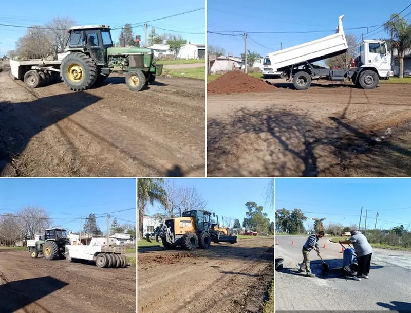 Obras y trabajos p�blicos de obreros municipales