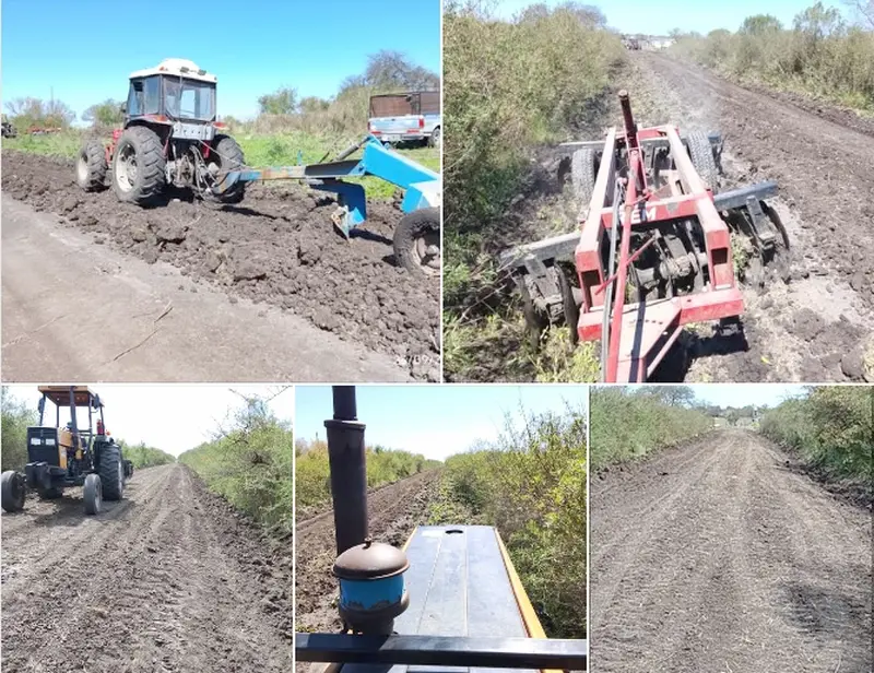 Comuna de Paso de la Laguna realiza trabajos de mejoramiento y mantenimiento de camino vecinal