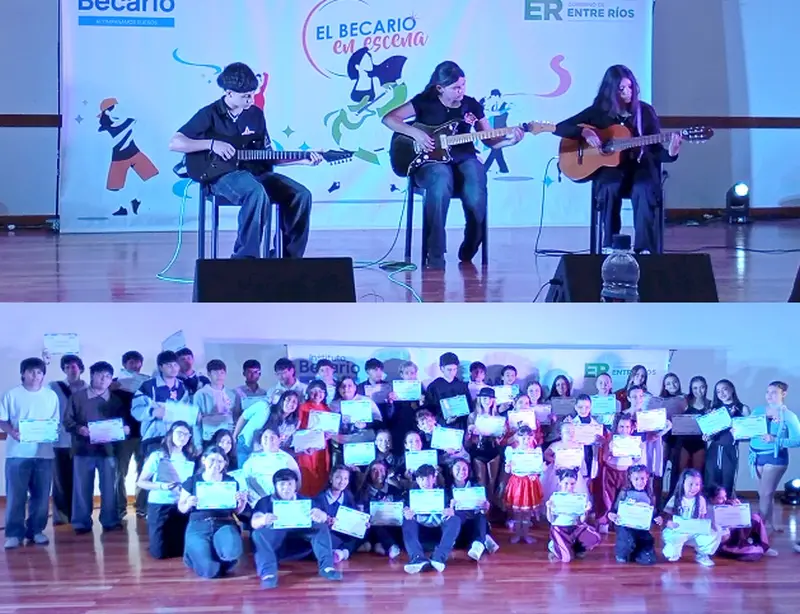 Villaguay mostr� todo su talento en el Becario en Escena
