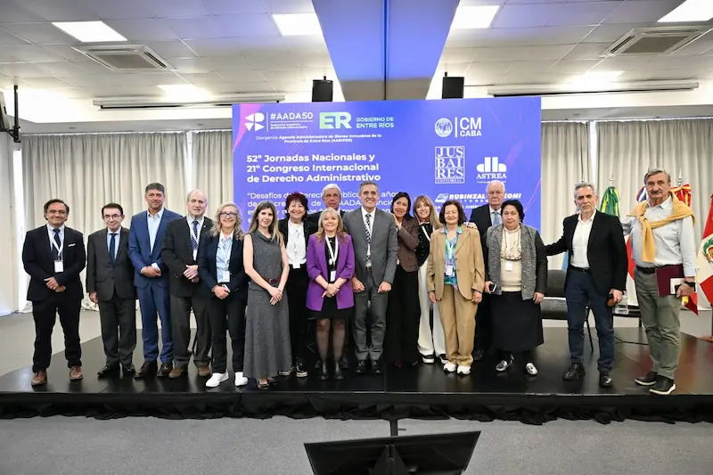Entre R�os nuevamente integra el Comit� Ejecutivo de la Asociaci�n Argentina de Derecho Administrativo