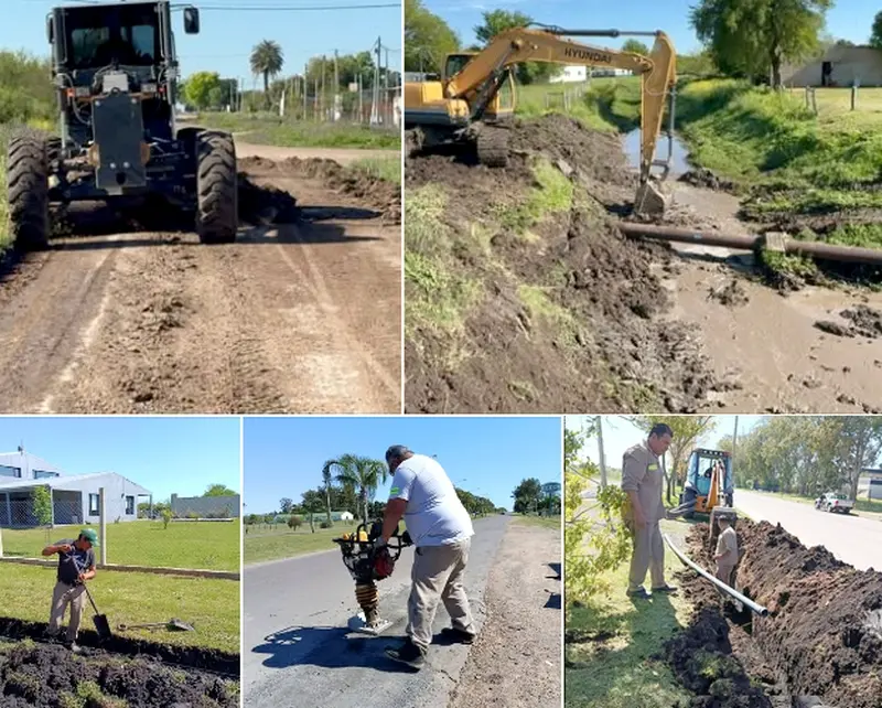 La Municipalidad realiz� trabajos de mantenimiento vial y mejoras en servicios e infraestructura
