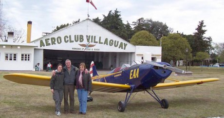 El Aero Club Villaguay parte de la historia de una piloto de l�nea