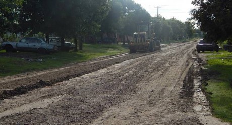 Varios frentes en obras publicas
