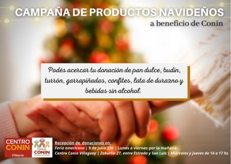 Conin lanza campaa para recolectar productos navideos