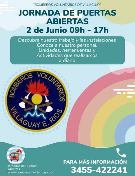 Actividades en Villaguay: 2 de Junio da del Bombero Voluntario
