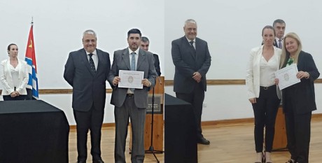 Se entregaron los diplomas a autoridades electas del departamento para el periodo 2023/2027
