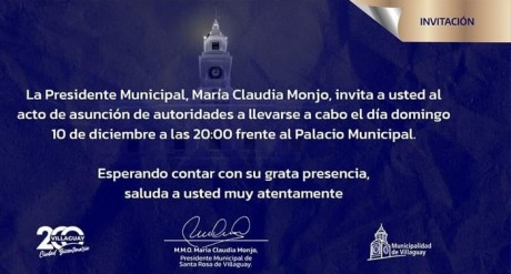 ASUNCIN DE NUEVAS AUTORIDADES LOCALES