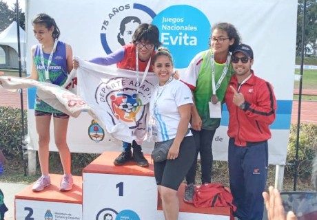 Otra medalla de oro de una villaguayense se suma para Emtre Ros