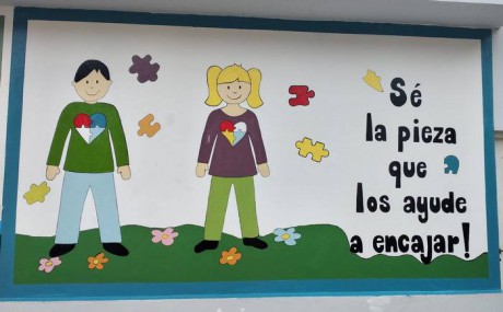 Nuevo mural de concientizacin sobre Autismo 