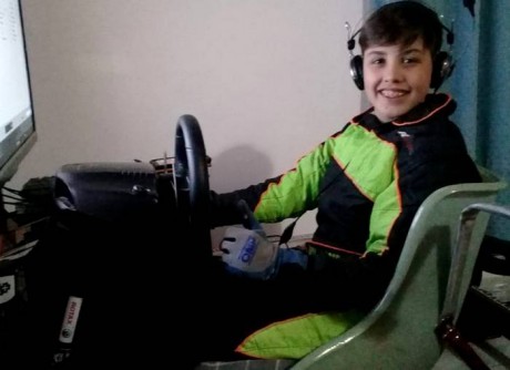 Kartdromo virtual Villaguay-Nazareno Lpez consigui su primera victoria en el Rotax