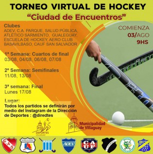 Comenz el Torneo Virtual de Hockey Ciudad de Encuentros