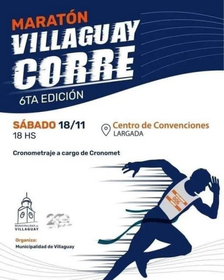 Este sbado Villaguay Corre