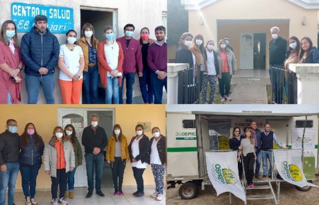 Autoridades recorrieron efectores rurales de salud del departamento Villaguay y relevaron sus necesidades